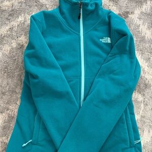 The North Face Women's Fleece Blue Jacket